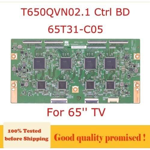 T650QVN02.1 Ctrl BD 65T31-C05 65'' Tcon Board 65 Inch TV Circuit Logic Board T650QVN02.1 65T31-C05 Original TV Parts