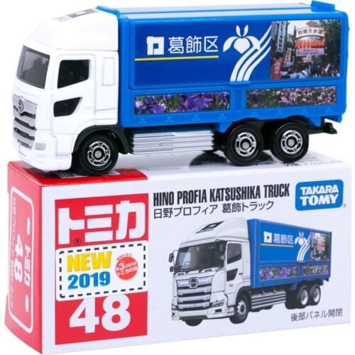 Takara Tomy Tomica No. 048 HINO PROFIA KATSUSHIKA TRUCK Diecast Car Model Vehicle Toys for Boys #48