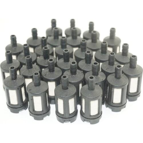 10pcs/lot fuel filters.3mm inlet.For Mcculloch,Ryobi,Echo, Strimmer Hedge Trimmer