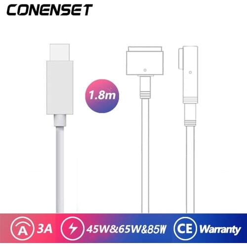 USB C Type C Femal to Magnetic 1 2 Cable Cord Adapter For MacBook Air Pro A1342 A1344 A1286 A1297 A1212 A1211 Charging Converter