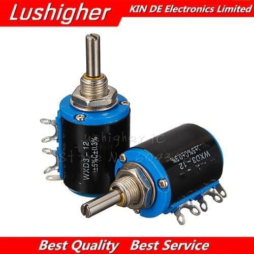 2PCS 2K2 2.2k Ohm WXD3-12 1W WXD3-12-1W 5 Ring multi-circle Precision wire-wound Potentiometer
