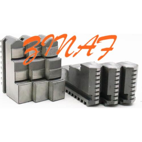 3Pcs K11-80 K11-100 K11-125 K11-130 K11-160 K11-200 Universal three-jaw chuck Claw Card Mechanical lathe Positive reverse claw