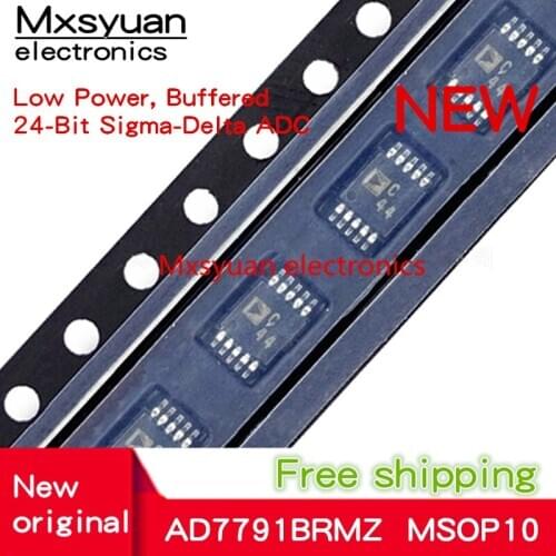 5pcs~50pcs AD7791BRMZ AD7791BRM AD7791 C44 MSOP10 New original In stock