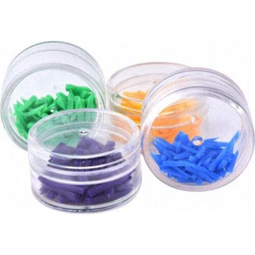 800 pcs Dental Disposable Material Dental Plastic Wedge Plastic Wedges Four Colors