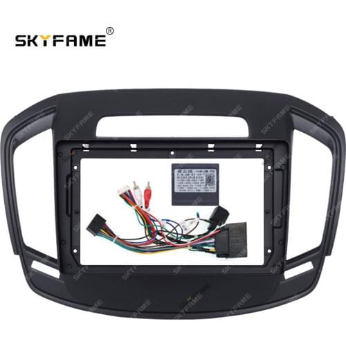 SKYFAME Car Frame Cable CANBUS For OPEL Insignia 2014-2017 Big Screen Audio Dash Panel Frame Fascia
