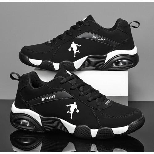 Air Cushion Basketball Shoes for Men Lac-up Sneakers Mens Retro Basketball Shoes Outdoor Sports Shoes Men Casual Walking Shoes