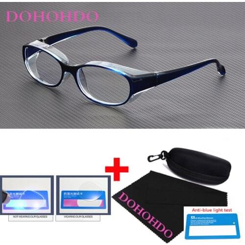 Men Vintage Classic Anti Blue Light Glasses Square Blue Light Blocking Blocker Eyeglasses Frames Computer Women Gaming Goggles