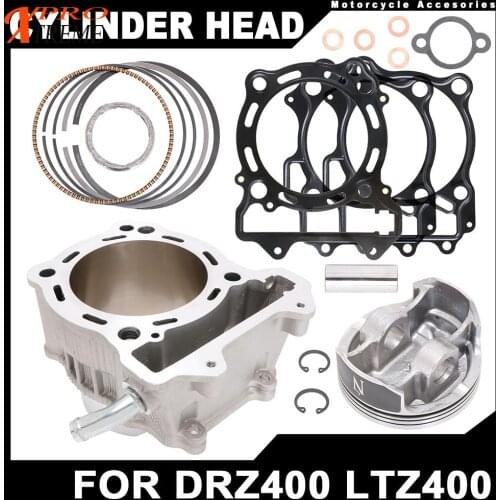 Motorcycle Cylinder Rebuild Kit Cylinders Head Piston Ring Gasket Kits For Suzuki DRZ400 DRZ 400 LTZ400 LTZ 400