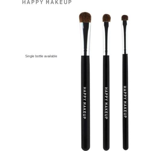 Eye Contour Makeup Brush Soft Natural Hair Eye shadow Blending Goat Hair Brush Flame Shape Makeup Blender Tool Nose Brush