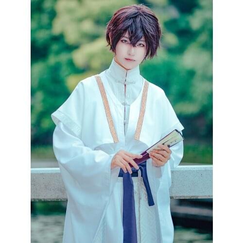 Moblie Phone Game Bungo Stray Dogs Dazai Osamu Cosplay Costume Chinese Style Hanfu Antiquity Costume Clothes