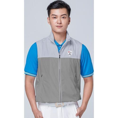 Golf Jackets Men Windproof Vest Coat Windbreaker Full Zipper Sleeveless Jacket Vest Sportswear Golf Apparel D0660