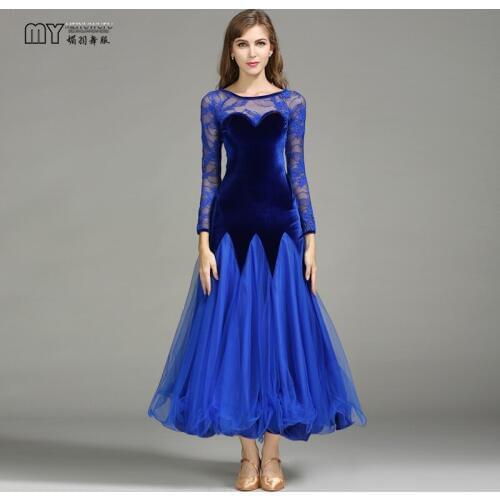 New design Ballroom Dance costumes Woman Modern Waltz Tango dress /standard dance clothes MY751