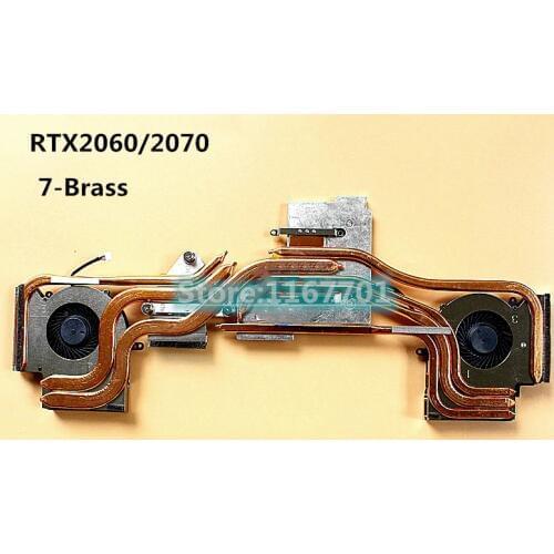 New Laptop CPU/GPU cooling Radiator Heatsink&Fan for MSI GP63 GE63 GL63 Raider RGB 8SE-234RU MS-16P7 RTX2060 2070 MS-16P7