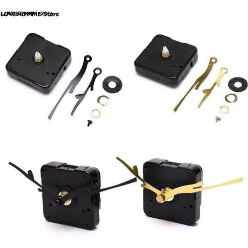 DIY Clock Mechanism Parts Personality Hanging Black Quartz Watch Cute Wall Clock Movement Quartz Wall Clock Movement Hot Sale