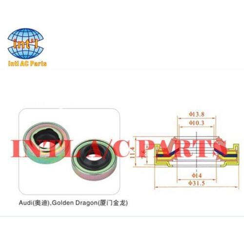 Auto air ac compressor shaft lip seal for AUDI/GOLD DRAGON