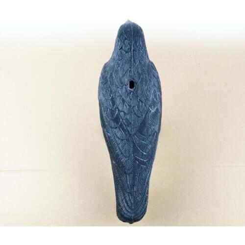 Crow Decoys Realistic Raven Decoying Lawn Ornaments Hunting Accessories
