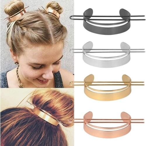 Hair Sticks Round Bun Cuff Leaf HairPin Set Women Unique Wedding Hair Accessories for Women Retro Hair Pins Cage Femme Jewelry
