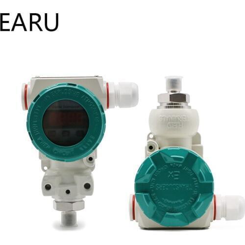 0-5V Output -0.1-60Mpa Intelligent LED Display Silicon Pressure Transmitter Transducer G1/4 Explosionproof Ex Anti-explosion