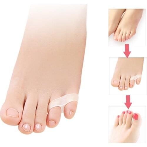 1-10 Pair Toe Separator-Interdigital-Corrector-Silicone-Guard Foot-Finger-Care-Tools-Bunion Straightener-Pedicure-Orthopedic