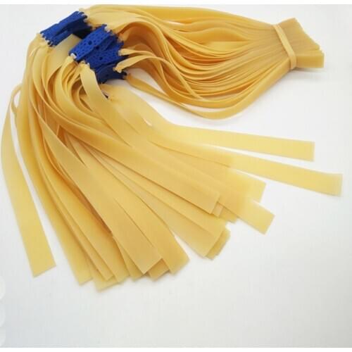70 Pcs 1.0mm Slingshot Flat Rubber Bands Use for Hunting Shooting Profesional Latex Flat Elastic Resilient for Catapult