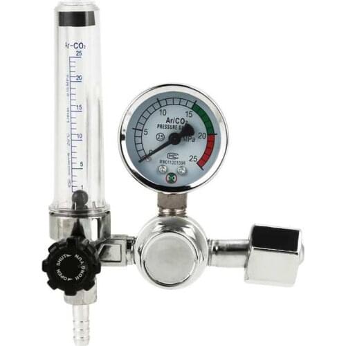 0-25MPa Argon Flow Meter Pressure Regulator Gauge For Weld Mig Tig Welding Overseas