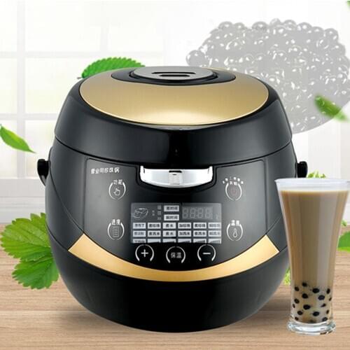 Commercial Milk Tea Shop Pearls Machine 5L Large Capacity Bubble Tea Pearl Cooking Pot Sago Cooker Making Machine Non-stick Pan