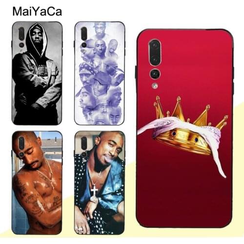 MaiYaCa Rapper Tupac Shakur Case For Huawei P30 Pro P40 P10 P20 Lite Mate 20 30 10 Lite P Smart 2019 Z Coque