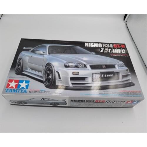 Tamiya Hobby Toys 1/24 Nismo GT-R(R34) Z-TUNE Racing Car Assembly Kits Model For Adults Diy Or Children Kids Gift