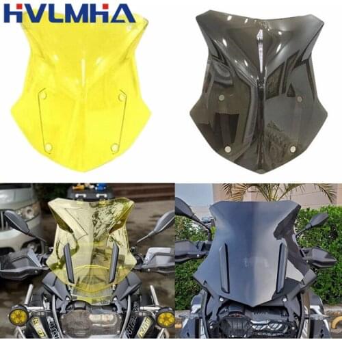 Yellow Motorcycle Windshield Windscreen For 2013-2018 BMW R1200GS LC ADV R1250GS