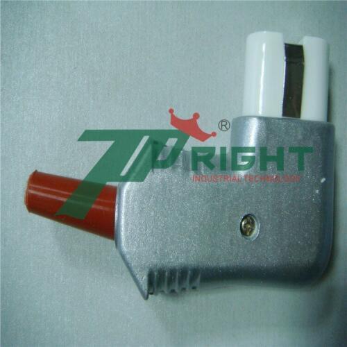 Flat right angle aluminium body plug TR-CP10