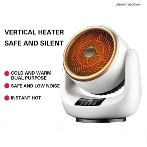 Portable 180 Degree Rotary Heater Mini Fan Heater Electric Heater Radiator Heat Preservation Machine Winter Warmer Accessories