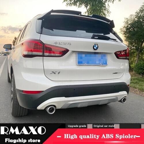 For BMW X1 F48 Spoiler 2017-2019 BMW 1 series Hatchback ACK ABS Material Car Rear Wing Color Rear Spoiler For BMW X1 Spoiler