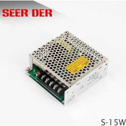 Led Switching Power Supply DC 5v 12V DC 24V 15W Power Source Transformer AC to DC 12V 24V 15v SMPS