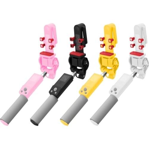 Telescopic Bluetooth Selfie Stick 360 Degree Electric Rotating Panoramic Photography Mobile Phone Live Broadcast Holder