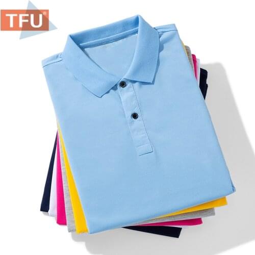 Мужские поло с коротким рукавом TFU China At AliExpress