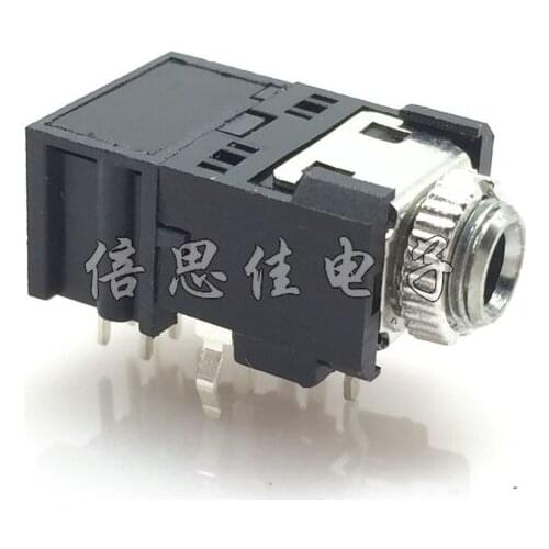 10pcs/PJ-306BM 3.5 Earphone socket PJ Earphone socket Earphone socket Tape switch