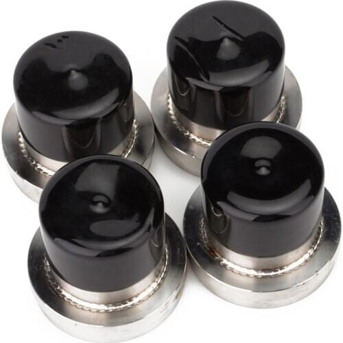 4PCS 2.717" Stainless Steel Boat Trailer Bearing Buddy w/ Protective Bra with auto check feature