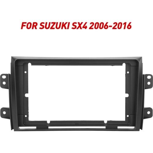 2 Din Car Radio Fascia Frame Fit For Suzuki SX4 2006-2016 Android GPS Panel Dash Frame Kit Mounting Frame Trim Bezel Fascias