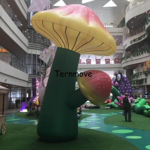 Large Led Lighting Inflatable Mushroom Model for Event Decoration Advertising wedding giant inflatable mushroom