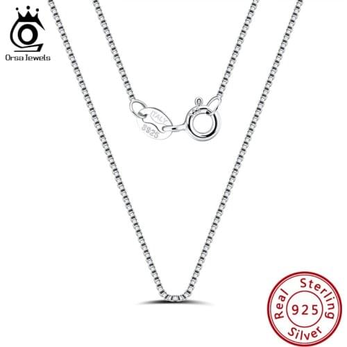 ORSA JEWELS Italian Diamond-Cut Rope Chain 925 Sterling Silver Necklace Sterling Silver Necklaces Chains Jewelry SC32-P-2