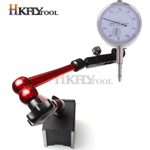 10mm Dial Indicator Magnetic stands Dial indicator Universal Magnetic Base Holder Stand Table Scale Precision Indicators Measure