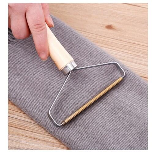 Portable Lint Remover Pet Hair Remover Brush Manual Lint Roller Sofa Clothes Cleaning Lint Brush Fuzz Fabric Shaver Brush Tool
