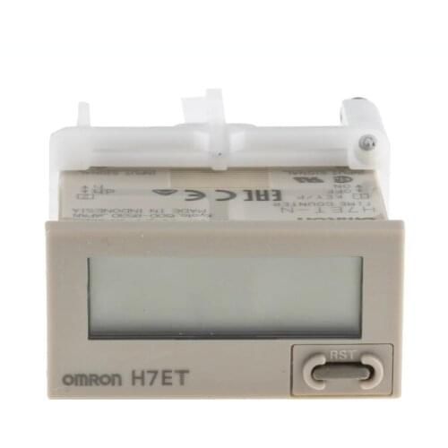 H7ET-N Time counter 7 digit non-voltage input Hour Counter, 7 digits, LCD, Screw Connection, 4.5 → 30 V dc
