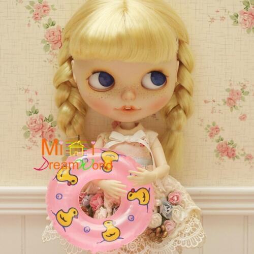 G05-X4401 children baby gift Toy 1:12 Dollhouse mini Furniture Miniature rement swim ring blue red 2pcs/lot