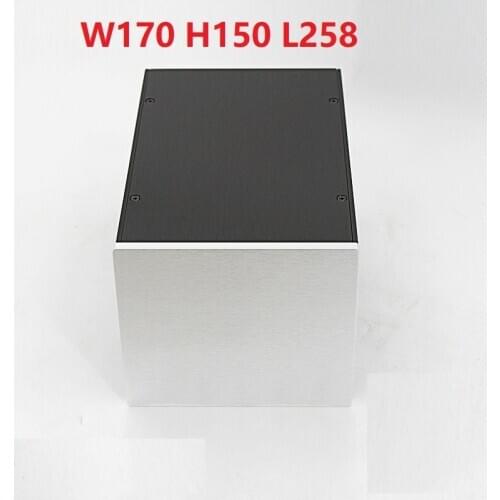 BZ1715 All-aluminum Power Amplifier Chassis With Feet Power Base Amplifier Case Shell