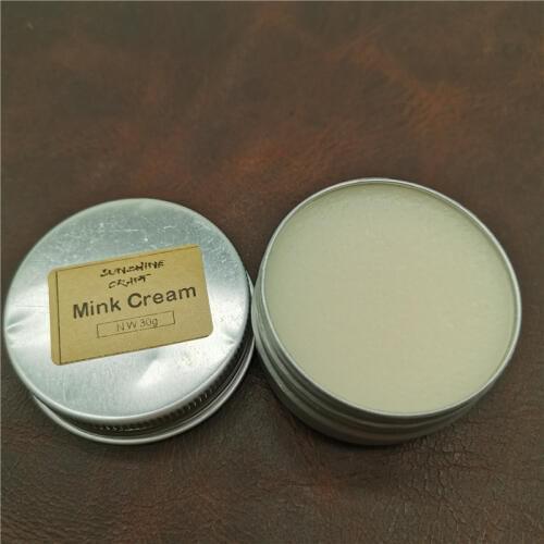 30g Leather Craft Pure Mink Oil Cream Shoes Care Cream Maintenance Polish Leathercraft accessories Ointment
