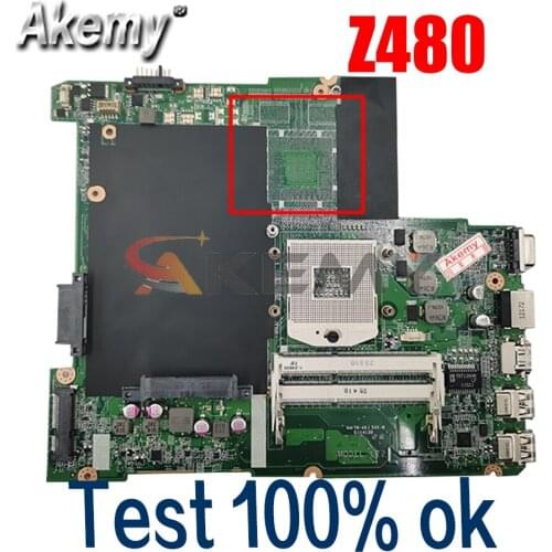 Laptop motherboard For LENOVO IdeaPad Z480 DA0LZ2MB6F0 SLJ8E Mainboard tested