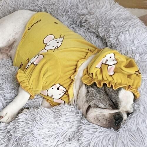 French Bulldog Cute Jumpsuit Dog Clothes for Small Dogs Pets Clothing Chihuahua Puppy Pajamas Yorkshire Coat Pug Costume