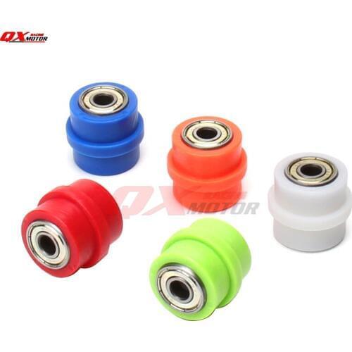 Chain Roller Tensioner Bike Pulley Wheel Slider Guide For Street Enduro Motorcycle Motocross ATV CRF CR XR YZ WR 8mm 10mm