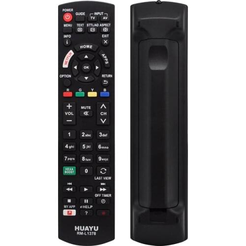 For Panasonic TV Remote Control N2QAYB171220 With NETFLIX APP N2QAYB001012 REPLACE